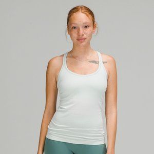 NWT lululemon Ebb to Street Tank Top Ocean Air Size 2